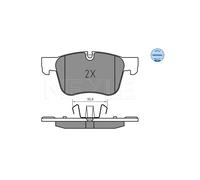 MEYLE Kit pastiglie freno, Freno a disco per CITROËN PEUGEOT 025 258 3317