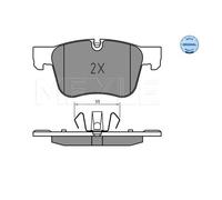 MEYLE 025 258 3417 Pastiglie freno Anteriore per