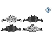 MEYLE 025 259 0018/PD Kit pastiglie freno, Freno a disco per BMW