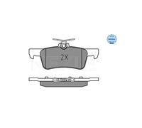 MEYLE 025 259 6816 Kit pastiglie freni