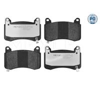 MEYLE 025 261 5216/PD Kit pastiglie freno, Freno a disco per TESLA
