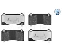 MEYLE 025 262 7516/PD Kit pastiglie freno, Freno a disco per TESLA