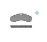 MEYLE 025 291 2117 Pastiglie freno Anteriore per