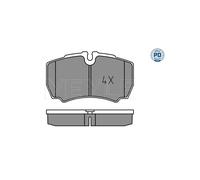 MEYLE 025 291 2320/PD Pastiglie freno Posteriore per