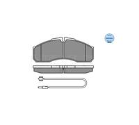MEYLE 025 291 6020/W Pastiglie freno Anteriore per