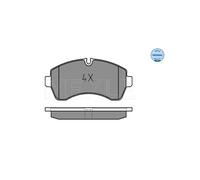 Pastiglie freno Assale anteriore 025 292 0020 MEYLE per MERCEDES-BENZ VW