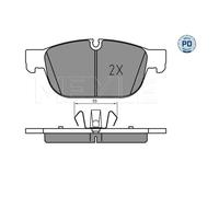 Meyle 0252231719 / Pd Kit Pastiglie Freno a Disco Asse Anteriore per Volvo S90