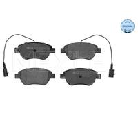Meyle 0252370617/W Kit pastiglie freno, Freno A Disco