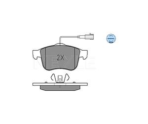 Meyle 0252434019 Kit pastiglie freno, Freno A Disco