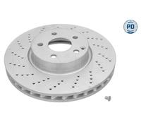 2x Originale MEYLE Disco Freno 083 521 2103 / Pd per Mercedes-Benz