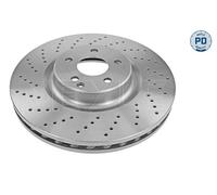 2x Disco freno Assale anteriore perforato/ventilazione interna 083 521 2112/PD