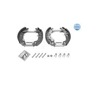 Meyle Kit ganasce freno 214 533 0013/K assale posteriore premontato freno a tamburo per Fiat Punto