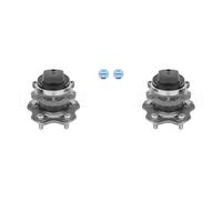MEYLE 2x Cuscinetto Ruota Mozzo Posteriore per Nissan Qashqai II Renault J11