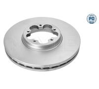 MEYLE 2x Dischi Freno Anteriore Ventilato Rivestito per Ford Transit Scatola Fy