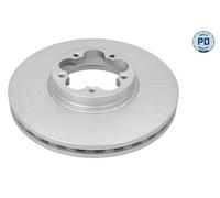 MEYLE 2x Dischi Freno Anteriore Ventilato Rivestito per Ford Transit V363 Kasten