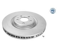 MEYLE 2x Dischi Freno Anteriore Ventilato Rivestito per Porsche Macan 95B