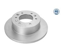 MEYLE 2x Dischi Freno Posteriore Pieno Rivestito per Hyundai H350 Scatola
