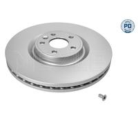 MEYLE 2x Dischi Frontale Ventilato Rivestito per Land Rover Discovery L550