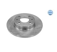 MEYLE 2x Disco Freni Anteriore Ø240 MM Pieno per Fiat 500 312_1.2 1.4 312 1.1