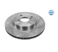 MEYLE 2x Disco Freni Anteriore Ø255 MM Ventilato per Toyota Corolla ZZE12_NDE12