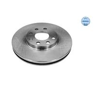 MEYLE 2x Disco Freni Anteriore Ø256 MM Ventilato per Opel Astra G Cc F48_ F08_