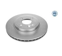 2x Meyle 383 521 0382 / Pd Dischi Freno 280mm Frontale per Mini