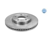 MEYLE 2x Disco Freni Anteriore Ø296 MM Ventilato per Opel Antara L07 2.0 CDTI