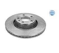 MEYLE 2x Disco Freni Anteriore Ø314 MM Ventilato per Audi A6 Avant 4F5 C6 3.0