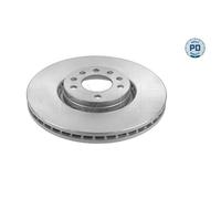 MEYLE 2x Disco Freni Anteriore Ø314 MM Ventilato per Saab 9-3 Cabriolet YS3F 1.8