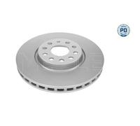 MEYLE 2x Disco Freni Anteriore Ø314 MM Ventilato per VW Tiguan AD1 2.0 Tdi BW2