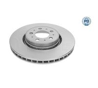 MEYLE 2x Disco Freni Anteriore Ø320 MM per Volvo V70 II Sw 2.4 D5 P80_2.5 T S60