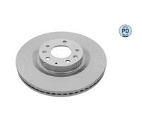 MEYLE 2x Disco Freni Anteriore Ø320 MM Ventilato per Mazda CX-7 Lui 2.2 Mzr-Cd