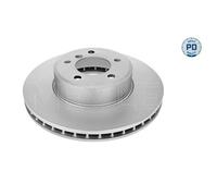 MEYLE 2x Disco Freni Anteriore Ø324 MM Ventilato per BMW 5er Tour E61 525d 520d