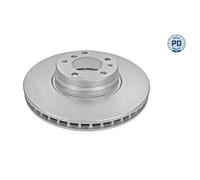 MEYLE 2x Disco Freni Anteriore Ø334 MM Ventilato per BMW Z8 Roadster E52 4.9 7er