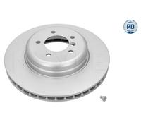 MEYLE 2x Disco Freni Anteriore Ø348 MM Ventilato per BMW 5er Tour E61 525d 530d