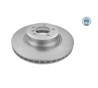 MEYLE 2x Disco Freni Anteriore Ø348 MM Ventilato per BMW 7er E65 E66 E67 730 Ld