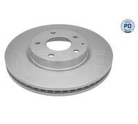 MEYLE 2x Disco Freni Anteriore Ventilato per Mazda CX-5 Ke Gh 2.2 D 2.0 6 Combi