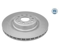 MEYLE 2x Disco Freno Ø365mm Posteriore Ventilato per Tesla Modello S 60D AWD 75