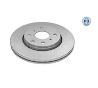 MEYLE 2X Disco Freno Anteriore Ø247 Mm Ventilato Per Toyota Aygo WNB1_ KGB1_ 1.0