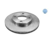 MEYLE 2X Disco Freno Anteriore Ø256 Mm Ventilato Per Audi 80 89 89Q 8A B3 1.6