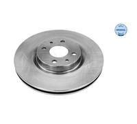 MEYLE 2X Disco Freno Anteriore Ø284 Mm Ventilato Per Fiat 500 312_ 1.4 1.3 D