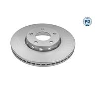 MEYLE 2X Disco Freno Anteriore Ø288 Mm Ventilato Per Audi A4 8EC B7 2.0 1.6 8E2