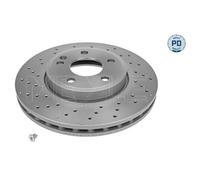 MEYLE 2X Disco Freno Anteriore Ø295 Mm Per Mercedes-Benz B-Klasse W246 W242