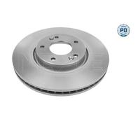 MEYLE 2X Disco Freno Anteriore Ø300 Mm Ventilato Per Hyundai IX35 LM EL ELH 1.6