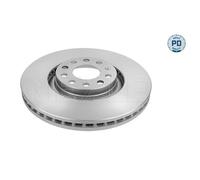 MEYLE 2X Disco Freno Anteriore Ø321 Mm Ventilato Per Audi A4 8EC B7 2.0 1.6 8ED