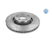 MEYLE 2X Disco Freno Anteriore Ø321 Mm Ventilato Per Audi A6 Allroad 4FH C6 3.0