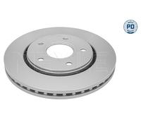 MEYLE 2X Disco Freno Anteriore Ventilato Adatto Per Dodge Journey JC 2.0 CRD 2.4