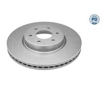 MEYLE 2X Disco Freno Anteriore Ventilato Adatto Per Mercedes-Benz X-Class 470