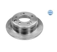 MEYLE 2x Disco Freno Posteriore Ø262 MM Pieno per Hyundai i30 Fd 1.4 1.6 Crdi