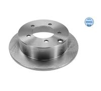 MEYLE 2x Disco Freno Posteriore Ø262 MM Pieno per Mitsubishi Lancer VIII